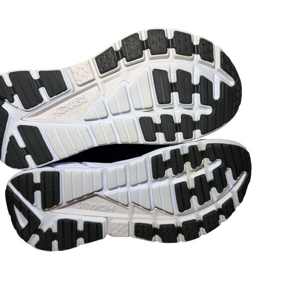 Hoka Men\'s Gaviota 4 Black and White Athletic Shoes size 9.5 B main image 6